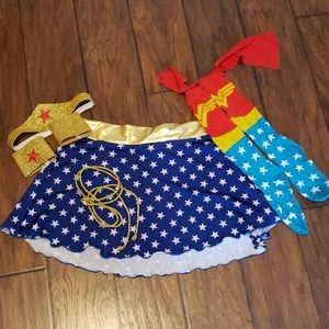 Wonder Woman skirt and accessories